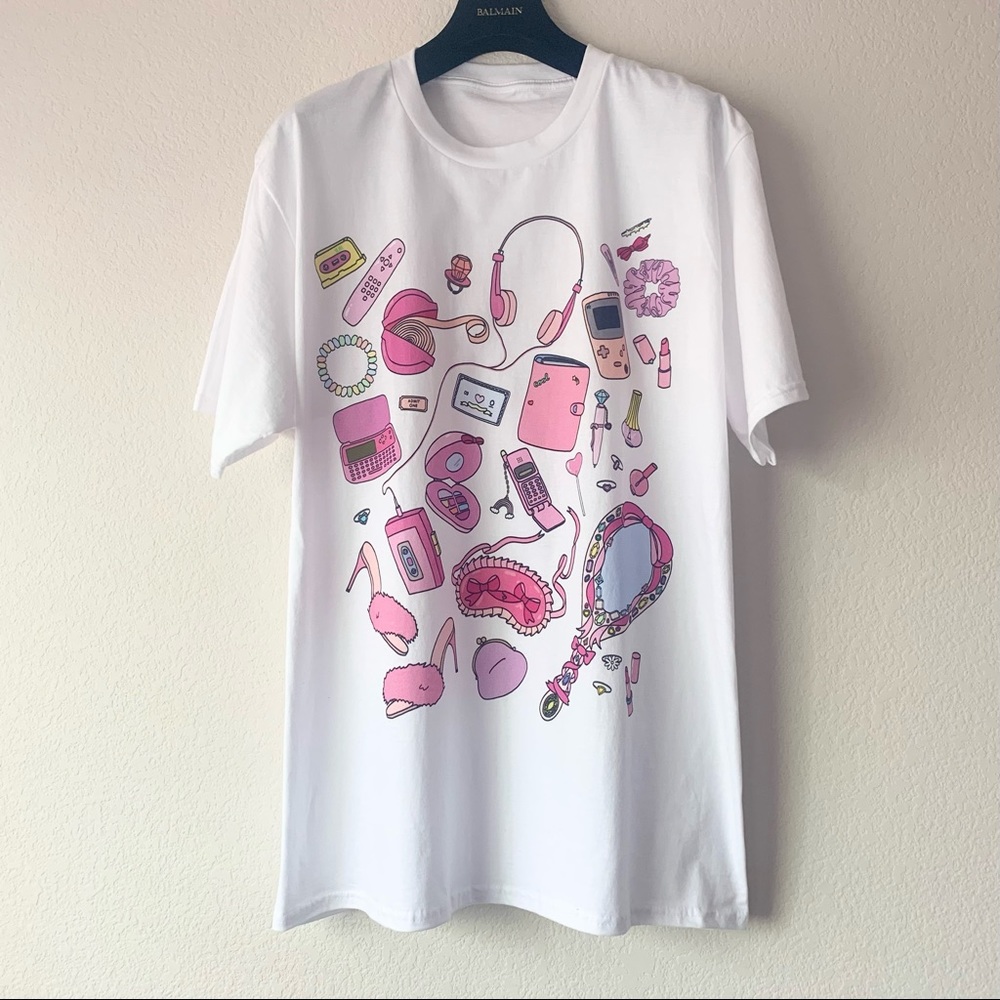 NWOT Retro graphic tee